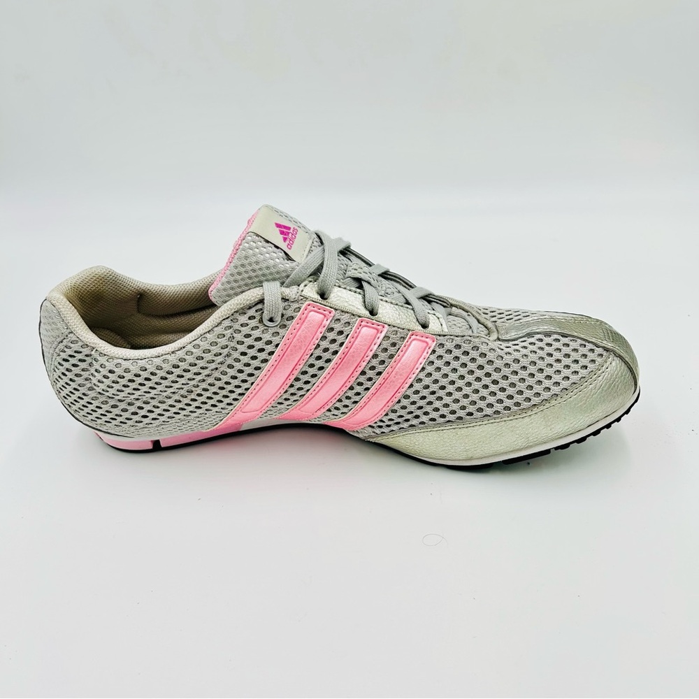 Adidas shoes CC Ride Trainers Pink Gray Silver running workout Women Size 9.5 - Picture 5 of 10